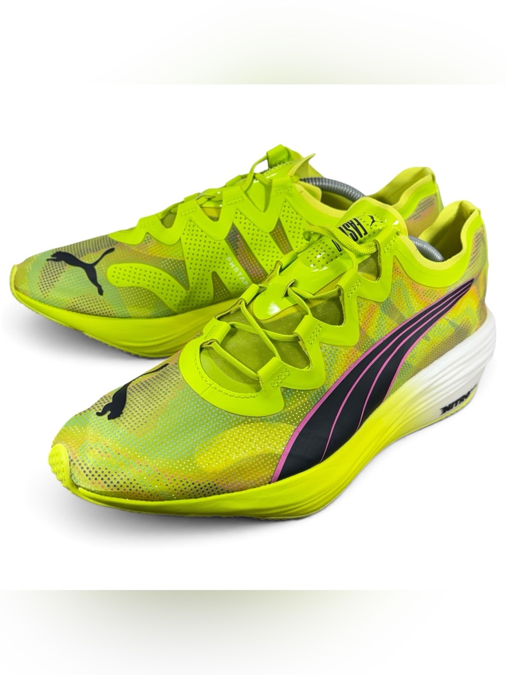 Puma Fast-FWD Nitro Elite Men’s Size 11 Running Shoes Green Lightweight Racing